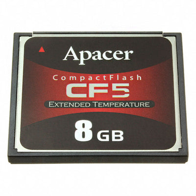 AP-CF008GL9FS-ETNR by Apacer Memory America - MEMORY CARD COMPACTFLASH 8GB MLC