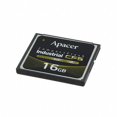 AP-CF016GRANS-ETNRC by Apacer Memory America - MEM CARD COMPACTFLASH 16GB SLC