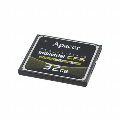 AP-CF032GRANS-ETNRC by Apacer Memory America - MEM CARD COMPACTFLASH 32GB SLC