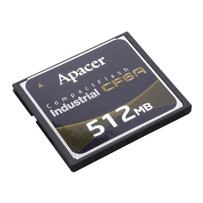 AP-CF512MRBNS-NRG by Apacer Memory America - MEM CARD CF6A 512MB SLC IND