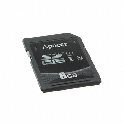 AP-ISD008GCA-1ATM by Apacer Memory America - MEMORY CARD SD 8GB MLC