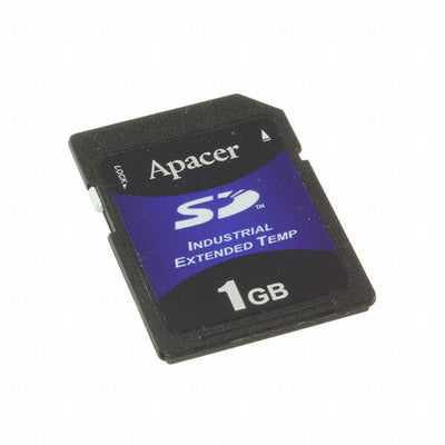 AP-ISD01GIS2B-3T by Apacer Memory America - MEMORY CARD SD 1GB SLC