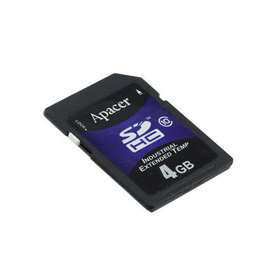AP-ISD04GIS4B-3T by Apacer Memory America - MEMORY CARD SDHC 4GB SLC