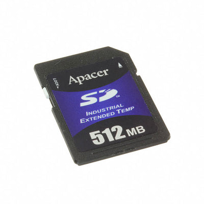 AP-ISD512IS2B-3T by Apacer Memory America - MEMORY CARD SD 512MB SLC