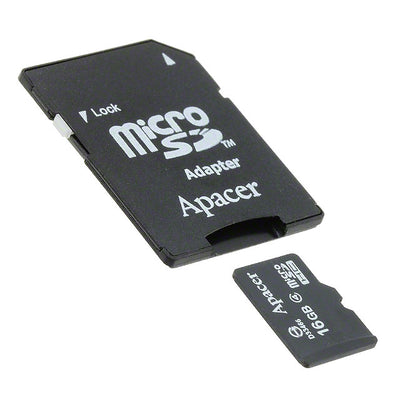 AP16GMCSH4-B by Apacer Memory America - MEMORY CARD MICROSD 16GB CLASS 4