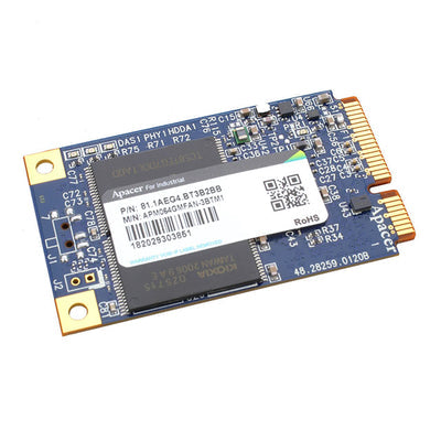 APM064GMFAN-3BTM1 by Apacer Memory America - SSD 64GB MSATA MLC SATA III 3.3V
