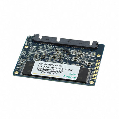 APS18SH1064G-2TMW by Apacer Memory America - SSD 64GB SLIM-SATA MLC SATAIII