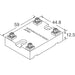 AQR20A2-S-Z18/28VDC by Panasonic Electric Works - SOLIDSTATE RELAY SPST-NO 20A 75-250V