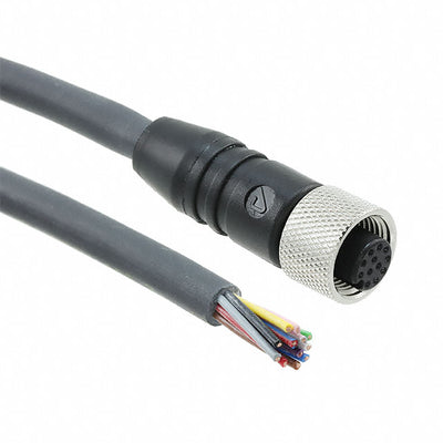 AR1200125 BK359 by Alpha Wire - CABLE 12POS FMALE TO WIRE 32.8