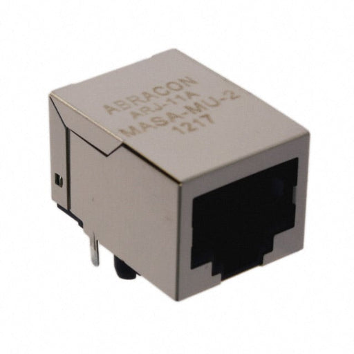ARJ11A-MASA-MU-2 by Abracon LLC - CONNECTOR JACK 1PORT 10 BASE-T PCB
