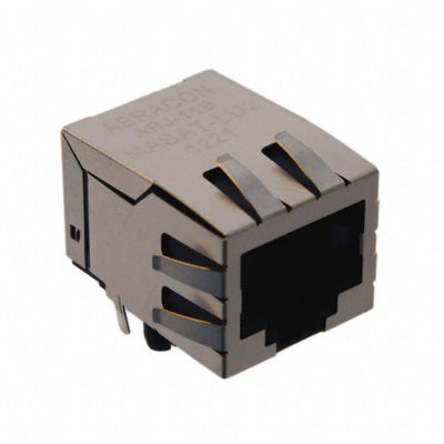 ARJ11B-MASAT-LU2 by Abracon LLC - CONNECTOR JACK 1PORT 100 BASE-T PCB