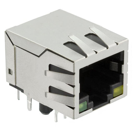 ARJ11E-MCSC-A-B-FL2 by Abracon LLC - CONNECTOR JACK 1PORT 1000 BASE-TX PCB