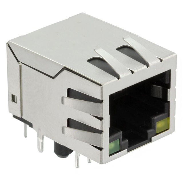 ARJ11E-MCSC-A-B-FL2 by Abracon LLC - CONNECTOR JACK 1PORT 1000 BASE-TX PCB