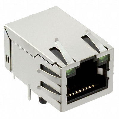 ARJC01-111002T by Abracon LLC - CONNECTOR JACK 1PORT 100 BASE-TX PCB