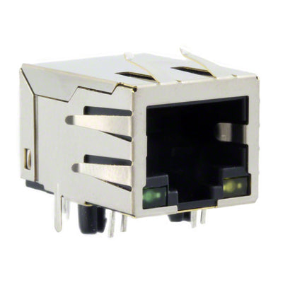 ARJC02-111006E by Abracon LLC - CONNECTOR JACK 1PORT 100 BASE-TX PCB