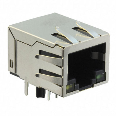 ARJC02-111008B by Abracon LLC - CONNECTOR JACK 1PORT 100 BASE-TX PCB