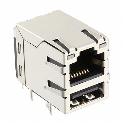 ARJE-0032 by Abracon LLC - CONNECTOR JACK 1PORT 100 BASE-T PCB