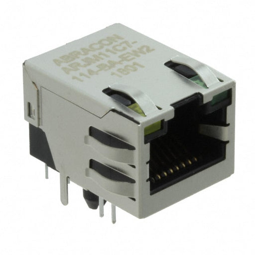 ARJM11C7-114-BA-EW2 by Abracon LLC - CONNECTOR JACK 1PORT 100 BASE-T PCB