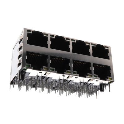 ARJM24A1-547-AB-EW2 by Abracon LLC - CONNECTOR JACK 8PORT 1000 BASE-T PCB