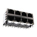 ARJM24A1-547-AB-EW2 by Abracon LLC - CONNECTOR JACK 8PORT 1000 BASE-T PCB