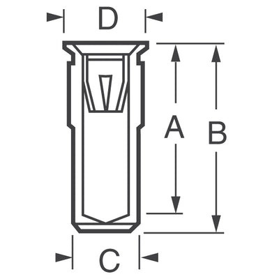 0354-0-15-01-02-01-10-0 by Mill-Max Manufacturing Corp. - CONNECTOR PIN RCPT .040-.050 HEX