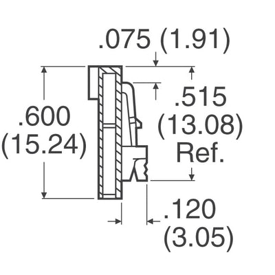 0050579423 by Molex - CONNECTOR RECPT HSG 23POS 2.54MM