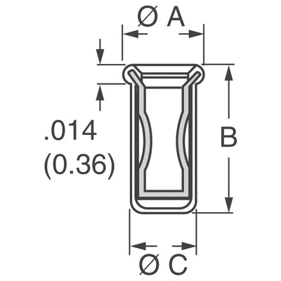 50865-1 by TE Connectivity AMP Connectors - CONNECTOR PIN RCPT .034-.041 SOLDER
