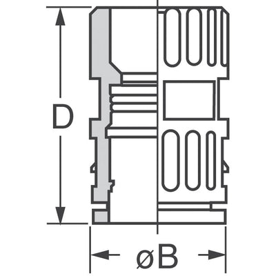 2-969813-5 by TE Connectivity Raychem Cable Protection - CONNECTOR TUBING CONNECTION 23 BLACK