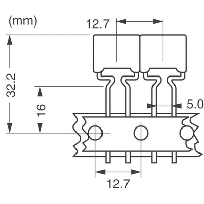 ECQ-B1H681JF3 by Panasonic Electronic Components - FILM CAPAC 680PF 5% 50VDC RADIAL