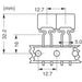 ECQ-B1H681JF3 by Panasonic Electronic Components - FILM CAPAC 680PF 5% 50VDC RADIAL