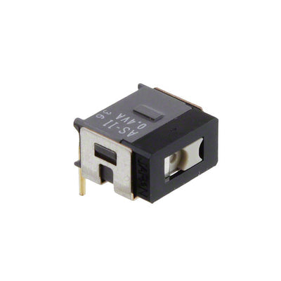 AS11BH by NKK Switches - SWITCH SLIDE SPST 0.4VA 28V