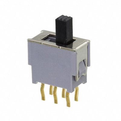 AS2D-2M-10-Z by Nidec Components Corporation - SWITCH SLIDE DPDT 50MA 48V