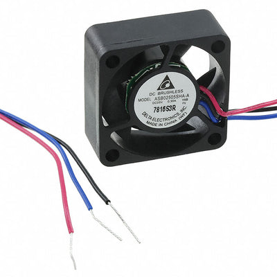 ASB02505SHA-AY6B by Delta Electronics - FAN AXIAL 25X10MM 5VDC WIRE