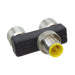 ASBS 2 M12-S2326 by Lumberg Automation - CONNECTOR Y-ADPT 4P-3/3P M-F/F INLINE