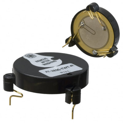 AT-2830-TWT-R by PUI Audio, Inc. - BUZZER PIEZO 12V 28.5MM TH