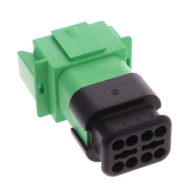 AT04-08PC-SRGN by Amphenol Sine Systems Corp - CONNECTOR RECPT HSG 8POS 14-20AWG