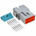 AT04-12PA-KIT01 by Amphenol Sine Systems Corp - CONNECTOR RECPT 12POS CRIMP 16-18AWG