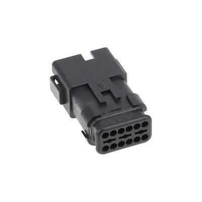 AT04-12PB-SR2BK by Amphenol Sine Systems Corp - CONNECTOR RECPT HSG 12POS 14-20AWG
