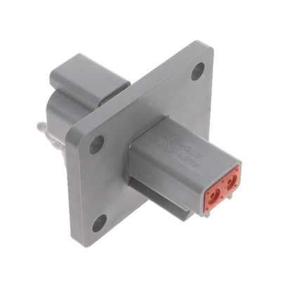 AT04-2P-L012 by Amphenol Sine Systems Corp - CONNECTOR RECPT HSG 2POS FLANGE MNT