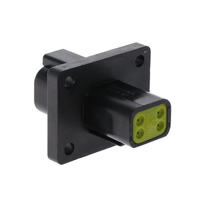 AT04-4P-CL06 by Amphenol Sine Systems Corp - CONNECTOR RECPT HSG 4POS FLANGE MNT