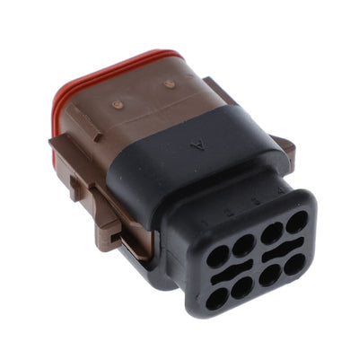 AT06-08SD-SR2BR by Amphenol Sine Systems Corp - CONNECTOR PLUG HSG 8POS 14-20AWG