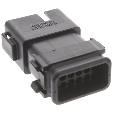 AT16-18PB-SR02 by Amphenol Sine Systems Corp - CONNECTOR RECPT HSG 18POS