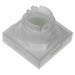 AT3001BB by NKK Switches - CAP PUSHBUTTON SQUARE WHITE