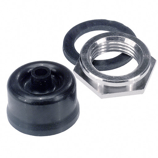 AT401A by NKK Switches - TOGGLE HALF BOOT BLACK
