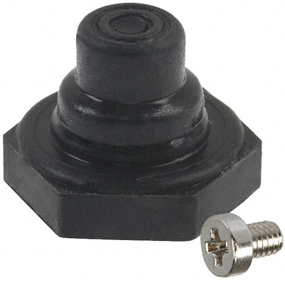 AT4041H by NKK Switches - PUSHBUTTON FULL BOOT BLACK