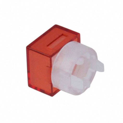 AT4168CB by NKK Switches - CAP IND SQ RED/WH FOR HB LED SER