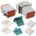 AT8PS-CKIT by Amphenol Sine Systems Corp - CONNECTOR PLUG&RCPT 8P CRIMP 16-18AWG