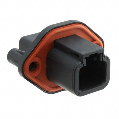 ATP04-2P-PM07GEC by Amphenol Sine Systems Corp - CONNECTOR RECPT HSG 2POS PNL MNT