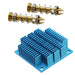 ATS-15G-160-C1-R0 by Advanced Thermal Solutions Inc. - HEATSINK 45X45X15MM L-TAB