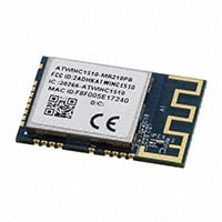 ATWINC1510-MR210PB1140 by Microchip Technology - RF TXRX MOD WIFI TRACE ANT SMD